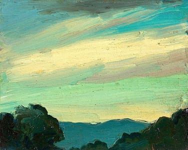 Artwork Title: Evening Sky