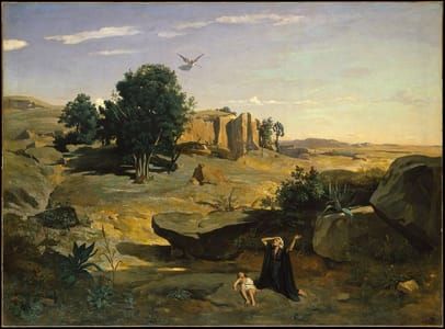 Artwork Title: Hagar in the Wilderness