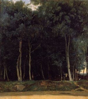 Artwork Title: Fontainebleau, The Bas Breau Road