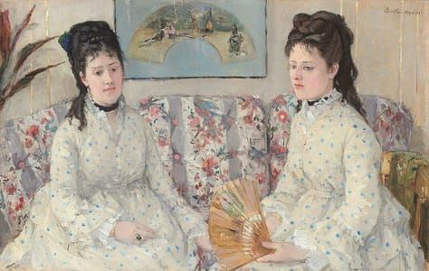 Artwork Title: Two Sisters on a Couch