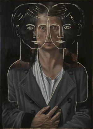 Artwork Title: Triplefaced No. 2