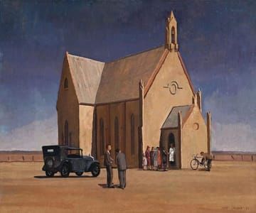 Artwork Title: Sunday Morning Service