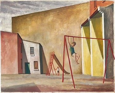 Artwork Title: Playground (Children Playing)