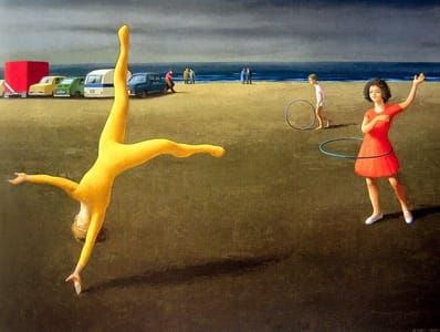 Artwork Title: Waiting for the Hovercraft Boulogne