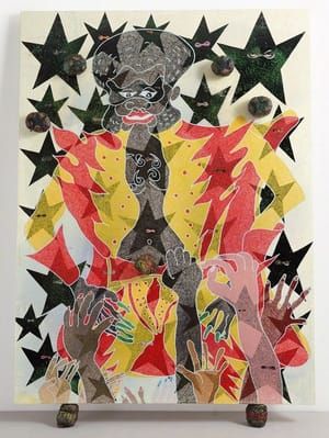 Artwork Title: The Adoration of Captain Shit and the Legend of the Black Stars (Third Version)