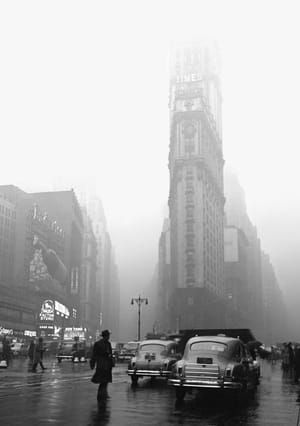 Artwork Title: Times Square Rainy Day