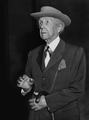 Artwork Title: Frank Lloyd Wright