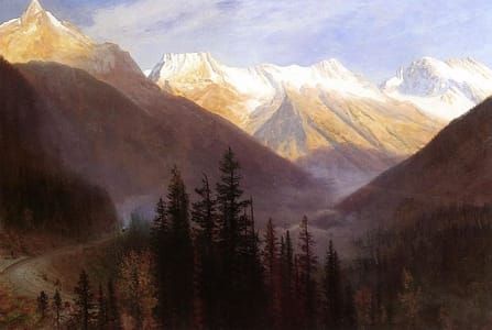 Artwork Title: Sunrise at Glacier Station