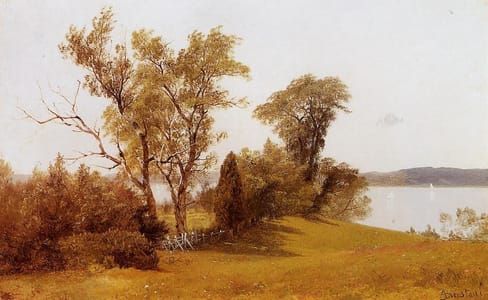 Artwork Title: Sailboats on the Hudson at Irvington