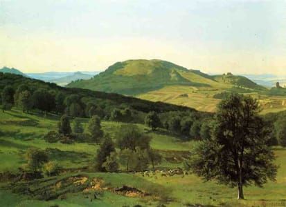 Artwork Title: Hill and Dale