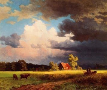 Artwork Title: Bavarian Landscape
