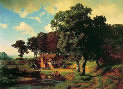 Artwork Title: A Rustic Mill