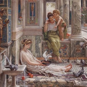 Artwork Title: A Corner of the Villa