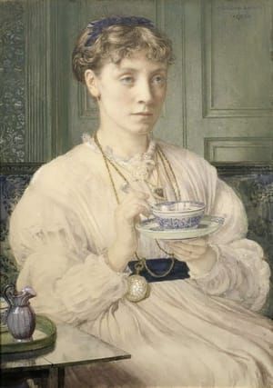 Artwork Title: Portrait of Georgiana Burne-Jones
