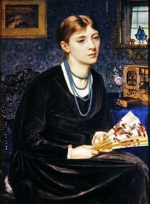 Artwork Title: Portrait of Louise A. Baldwin