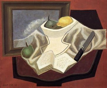 Artwork Title: The Table in Front of the Picture