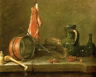 Artwork Title: A Lean Diet With Cooking Utensils