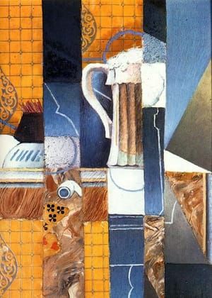 Artwork Title: Beer Glass and Cards