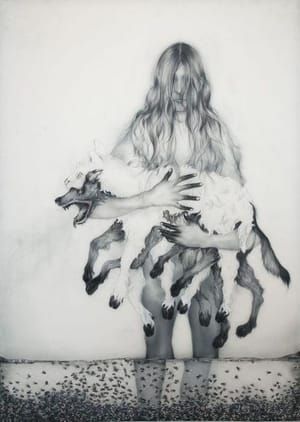 Artwork Title: Wolf in Sheep's Clothing II