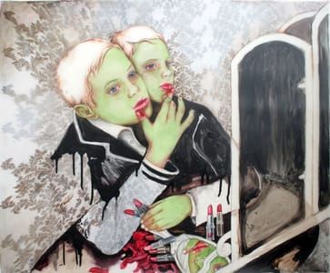 Artwork Title: Mothers Make-Up