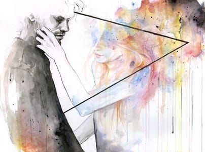 Artwork Title: Two Different Lights