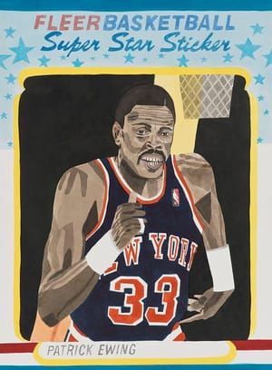 Artwork Title: Ewing Sticker Card