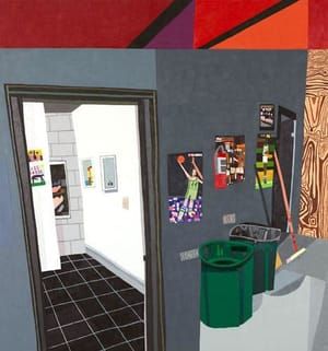 Artwork Title: Studio Hallway