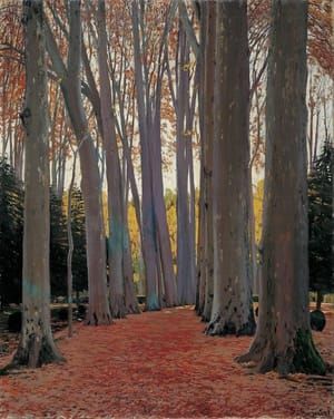 Artwork Title: Avenue of Plane Trees