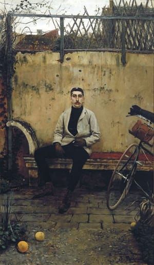 Artwork Title: Portrait of Ramon Casas