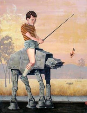 Artwork Title: At-at The Playground