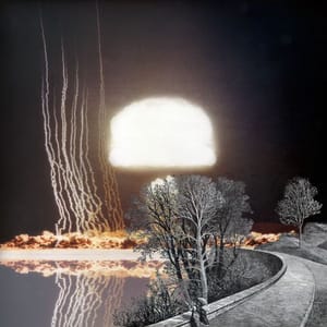 Artwork Title: Nuklear Terrasse (Die Schwestern auf dem Söller)
