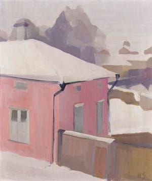 Artwork Title: A View of a Yard in Tammisaari