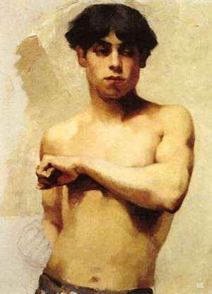 Artwork Title: Study of a Youth