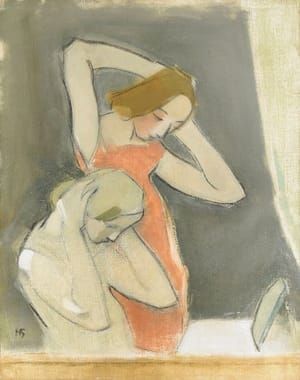 Artwork Title: In front of the Mirror