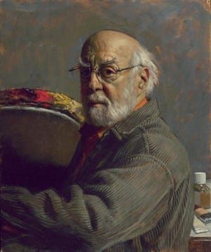 Artwork Title: Self Portrait with Palette