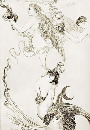 Artwork Title: The Book of Satyrs