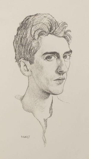 Artwork Title: Portrait of Jean Cocteau