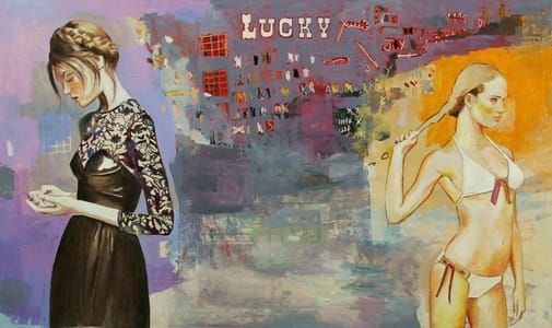 Artwork Title: Lucky