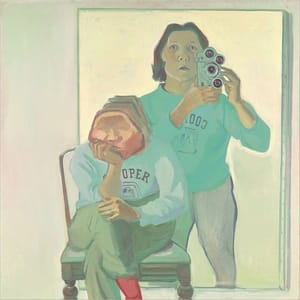 Artwork Title: Double Self Portrait with Camera
