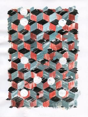 Artwork Title: Syntax. Interior Graphic Illustration For Anobium- Rescription Project