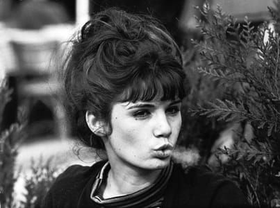 Artwork Title: Young Parisian Woman Exhaling Smoke