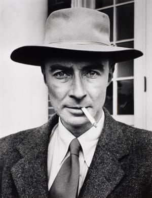 Artwork Title: Theoretical Physicist J. Robert Oppenheimer