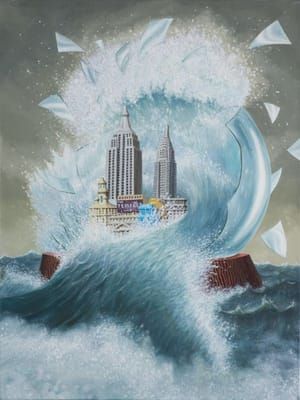 Artwork Title: Broken Snow Globe