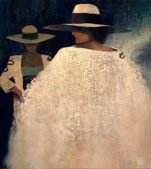 Artwork Title: Pretty In White