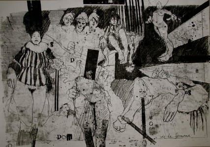 Artwork Title: Hommage à Felicien Rops