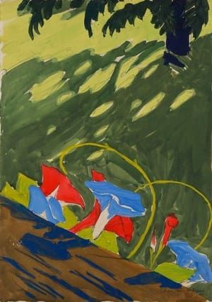 Artwork Title: Morning Glories