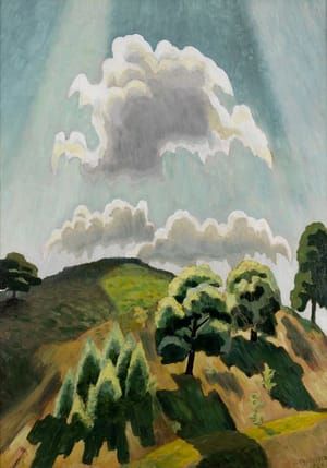 Artwork Title: Hill Top at High Noon