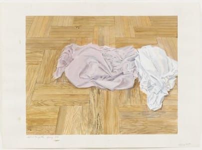 Artwork Title: Study For A Large Painting, Spring 1970