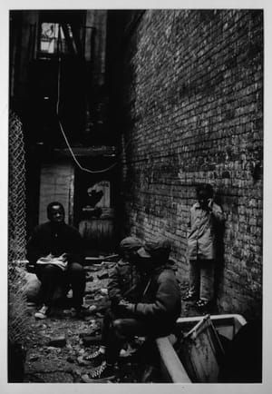 Artwork Title: Fontenelle Children Outside Their Harlem