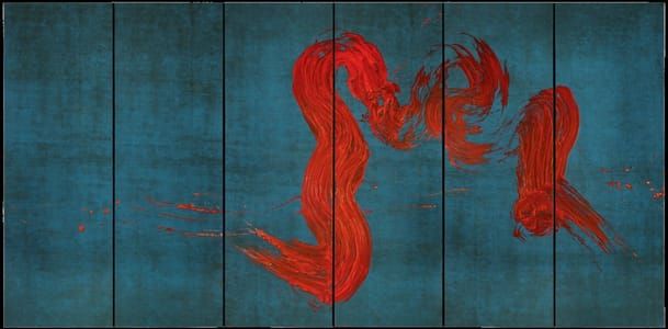 Artwork Title: Saint Christophe crossing the water III